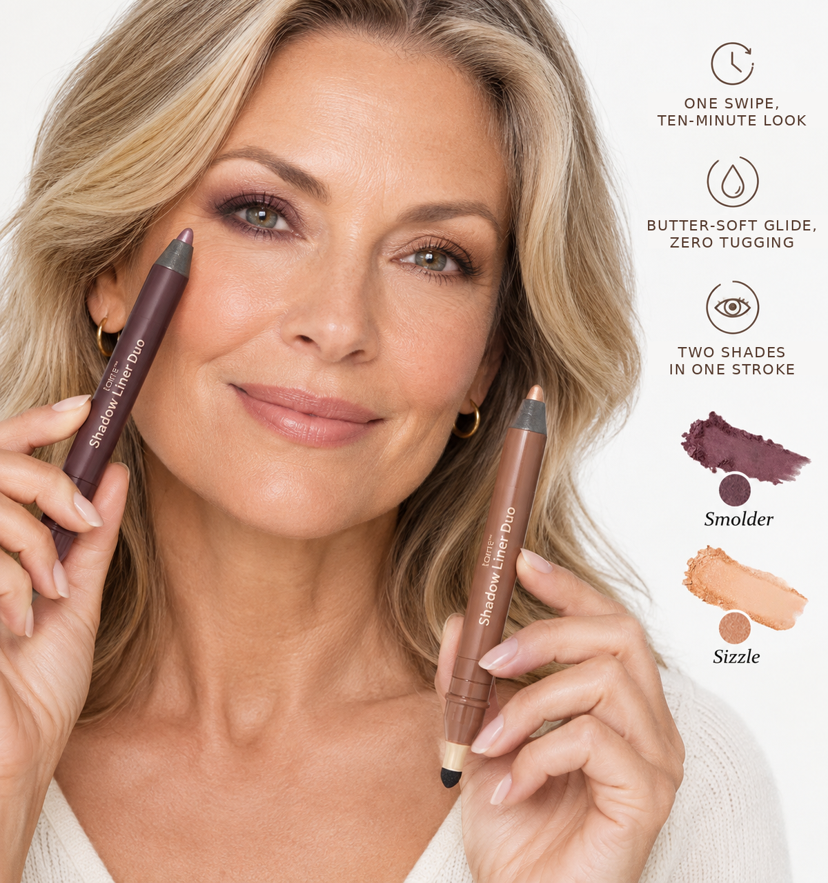 ShadowLiner Dual-Tone Eyeshadow Stick